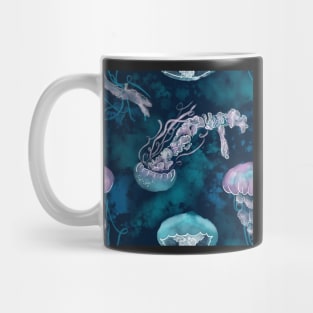 Deep Sea Delight Ocean Blue Mug